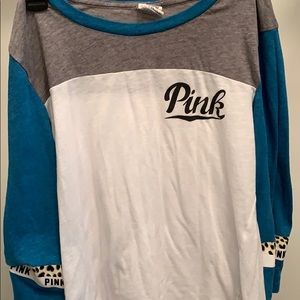 PINK quarter sleeved shirt